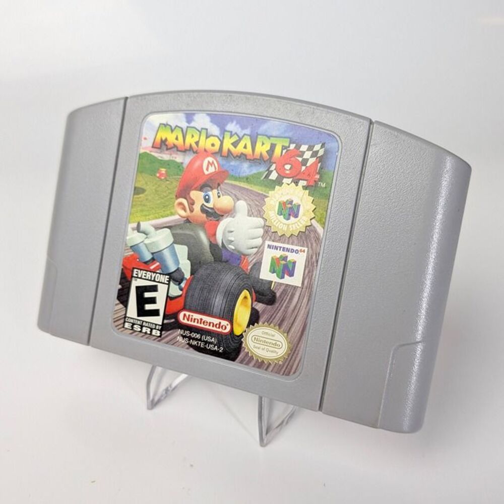 Mario Kart 64 (Player's Choice) - Authentic and Tested - N64
